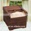 Simple design wooden rice box with burnning color