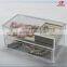 China supplier wholesale acrylic box for jewelry ,hot sale acrylic jewelry box