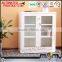 Cold rolled steel plate glass door low iron two door filing cabinet