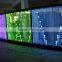 acrylic led lighted water bubble wall room divider dubai room decoration