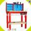 2017 wholesale kids wooden tool play set new design baby wooden tool play set cheap children wooden tool play set W03D044