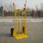 steel material heavy duty hand truck with removable extensive toe plate