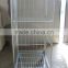 Stainless storage secure folding warehouse roll container