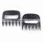 hot sale plastic BBQ claws with solid hollow spaces handles