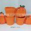 Halloween pumpkin ceramic flower pot festival decorations