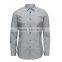 2017 new design shirts casual for men slim fit