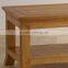 rustic oak wood Coffee Table with 4 Drawers with good design and 100% solid oak wood furniture
