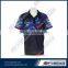 Sublimation custom wholesale racing polo shirt button down