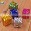 Newest design best quality colorful square Christmas small gift ornament
