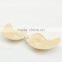 V shape front buckle push up adhesive bra with pad