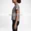 MGOO New Arrival Short Sleeve Dry Fit Plain T-shirts Mesh Fabric Simple Style Women Gym Tank Top