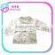 Round collar printed baby clothes