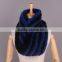 New design fashion neckwear Fur Knit Scarf neck scarf women