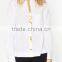 Runwaylover EY2338B Hot Sale 2017 Ladies Fashion Gilding Pure Color Blouse