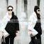 Big brand Woman High quality Black and white winter dow jackets