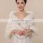Autumn and winter new white large size wedding dress cheongsam plus drill imitation rabbit hair shawl snail hair cloak