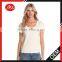 Woman basic design brand cotton t-shirts