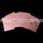 Paper Wedding Party Name Place Card Crown Pink