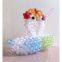 acrylic 3d beaded swan wedding animal figurine gift