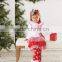 top selling christmas trees embroidery cotton girls wholesale wear