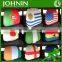 Hot selling sublimation printed football game promotional gifts car hood cover flag