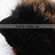 YR641 Good Quality Hand Make Genuine Raccoon Fox Fur Hat Winter Fur Cap