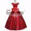 princess Elena red dress for adult women cosplay costume custom made