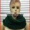 Wholesale new fashion acrylic knitted winter ladies' loop scarf
