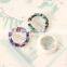 Customize Classic Simple Circle Color Series Acetate Hair Clips