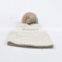 New design knitting Scarf and hats with pon