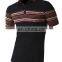 2017 Summer New Design Mens V-Neck 100% Cotton Comfortable Printing Custom Polo T Shirts