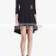 Australia patterns asymmetric hem 3/4 sleeve casual evening shirt dress