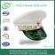 China cheap Military Officer Peak Cap with Hand-made Embroidery