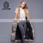 100% Wolf & Raccoon Fur plush vest Best quality hot sale womens luxury coat