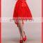 Beautiful red color wedding dress Manufacturer