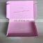 Corrugated material high quality pink corrugated cardboard box