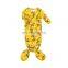 New arrival Golden style floral pattern Big bowknot sleeping bags sleeping sack baby sleeping gown