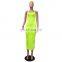 LAITE D2008 Best Sellers Comfortable Women Casual Sleeveless Summer Dresses Ladies Sexy Backless Dress