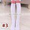 Summer Girl Striped Socks Baby Kids Knee socks play soccer 4Colors 3Size
