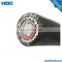 XLPE insulation aluminum/copper shield 2 core 10mm2 concentric cable