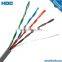 Copper tape or Copper Braid shield/HFCO Cable F-CVV-SB Cable 0.6/1kv F-CVV-SB 2C-2mm2 For Control Circuits in underground