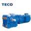 TECO brand S57 Helical Worm Geared Motors S series