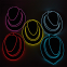 10Pcs European and American Popular Stage Led Luminous Jazz Hat