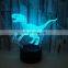 New Dinosaur 3d Lamp With Touch Led Visual Table Moderne Desk Lamp Gift Decoration Atmosphere 3d Small Table Lamps