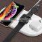 wireless car charger magnet Watch mobile phone headset 3 in 1 wireless car charger for iphone Android Type-C magnetic fast