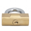 Anti-cutting super solid brass body safety good quality waterproof 40-80mm heavy duty hammer brass padlock