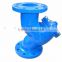 Universal Cast Iron Flanged Connection Y Type Stainer on Pipe Line