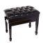 shanghai factory china Hot selling universal duet piano stool Leather Piano bench  China Customized Piano Bench Musical Instrument Accessories