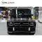 G glass G63 headlight oem style M style sliver and black color LED headlamp fit for w463 G63 G65 G500 G400 G350