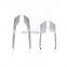 Lower Price Car Chrome Fog Light Lamp Trim For Model X 2016 - 2018